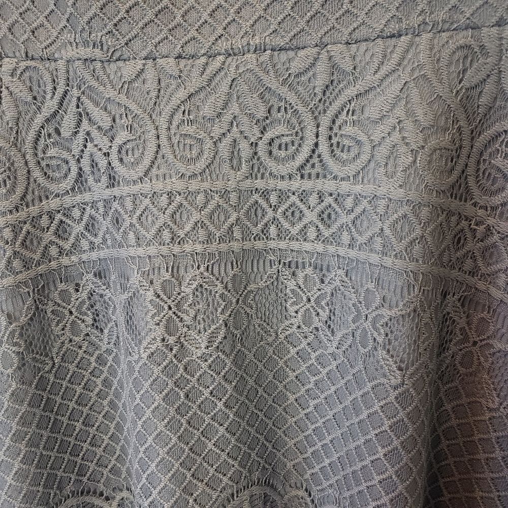 REWIND Off-Shoulder Lace Fit N Flare Dress - Picture 2 of 9